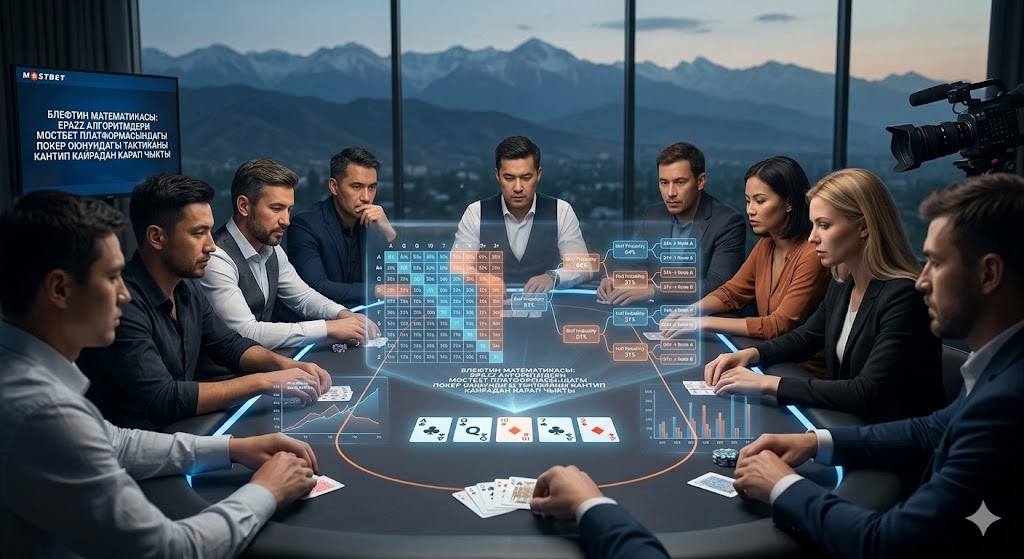 Mostbet платформасындагы покер оюнундагы Epazz менен болгон тактика